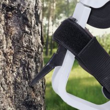 VEVOR Espuelas para Trepar Árboles de Aluminio Equipo de Arboricultura Blanco