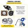 VEVOR Pistola para Pintar Eléctrica Pulverizador de pintura 600 W 50Hz Máquinas de pintura Airless 1GPM sin aire Presión Máxima 250Bar 1,4L