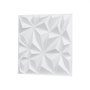 VEVOR 3D wall panels, set of 33, 30x30 cm PVC, modern minimalist wall covering, 2.97 m² coverage, wall decoration, interior design for ceilings, bedrooms, living rooms and playrooms, matte white