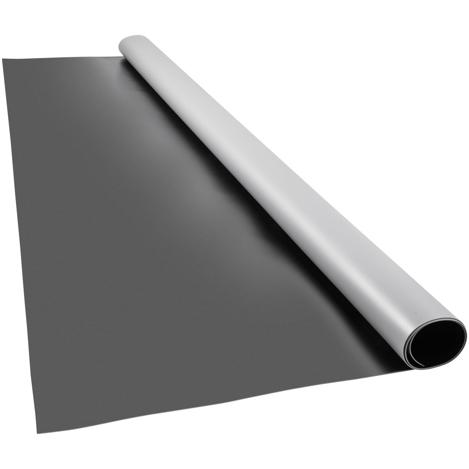 VEVOR Suelo de Danza 2 x 3,6 m Rollo de Vinilo para Pista de Baile Doble Cara Marley Dance Floor Espesor 1,5 mm Suelo para Ballet Gris y Negro Piso para Baile 7,2 ㎡ Pista de Danza PVC Estudio Gimnasio
