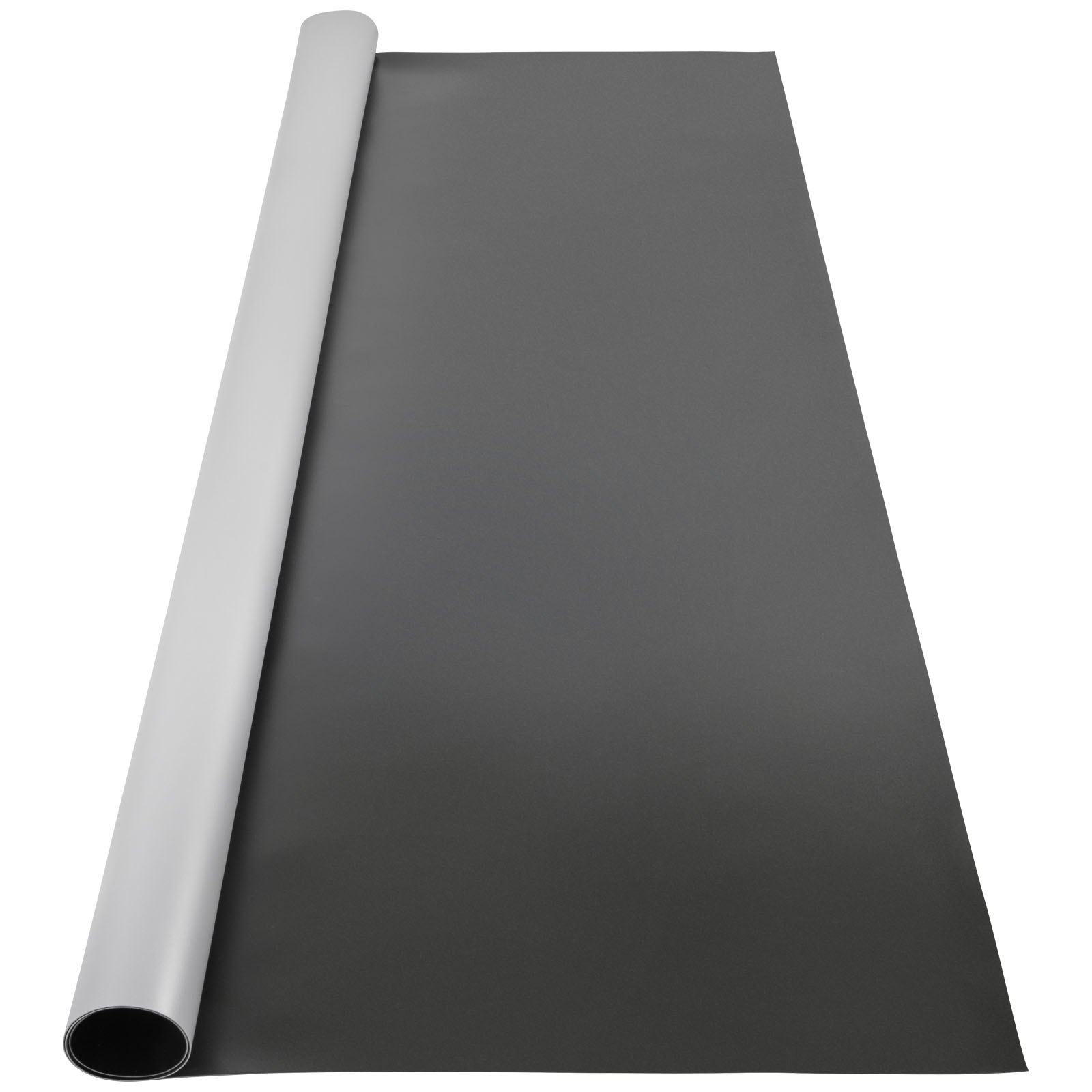 VEVOR Suelo de Danza 2 x 3 m Rollo de Vinilo para Pista de Baile Doble Cara Marley Dance Floor Espesor 1,5 mm Suelo para Ballet Gris y Negro Piso para Baile 6 ㎡ Pista de Danza PVC Estudio Gimnasio