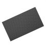 VEVOR Rollo de Suelo de PVC para Garaje, 1,2 x 2,13 m, con Patrón de Diamante 2,2 mm de Grosor, con Cinta Adhesiva de Doble Cara, Antideslizante y Fácil de Limpiar, a Almacenes, Gimnasios, Negro