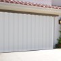 VEVOR Cortina Puerta PVC Transparente Impermeable, 1,25x2,5 m, Material Impermeable Transparente PVC 5 Tiras Total, Cortina Puerta PVC Ancho Total 1,25 m para Supermercados, Tiendas, Casas, Fábricas