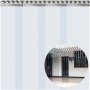 Vevor Cortina De Pvc Para Puerta, Impermeable Transparente Pvc 1x2,25 M 4 Tiras