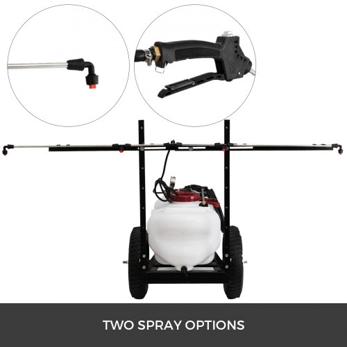 Pulverizador De Herbicidas Y Pesticidas 60 L Pulverizador De Tiro De Jardín 12v