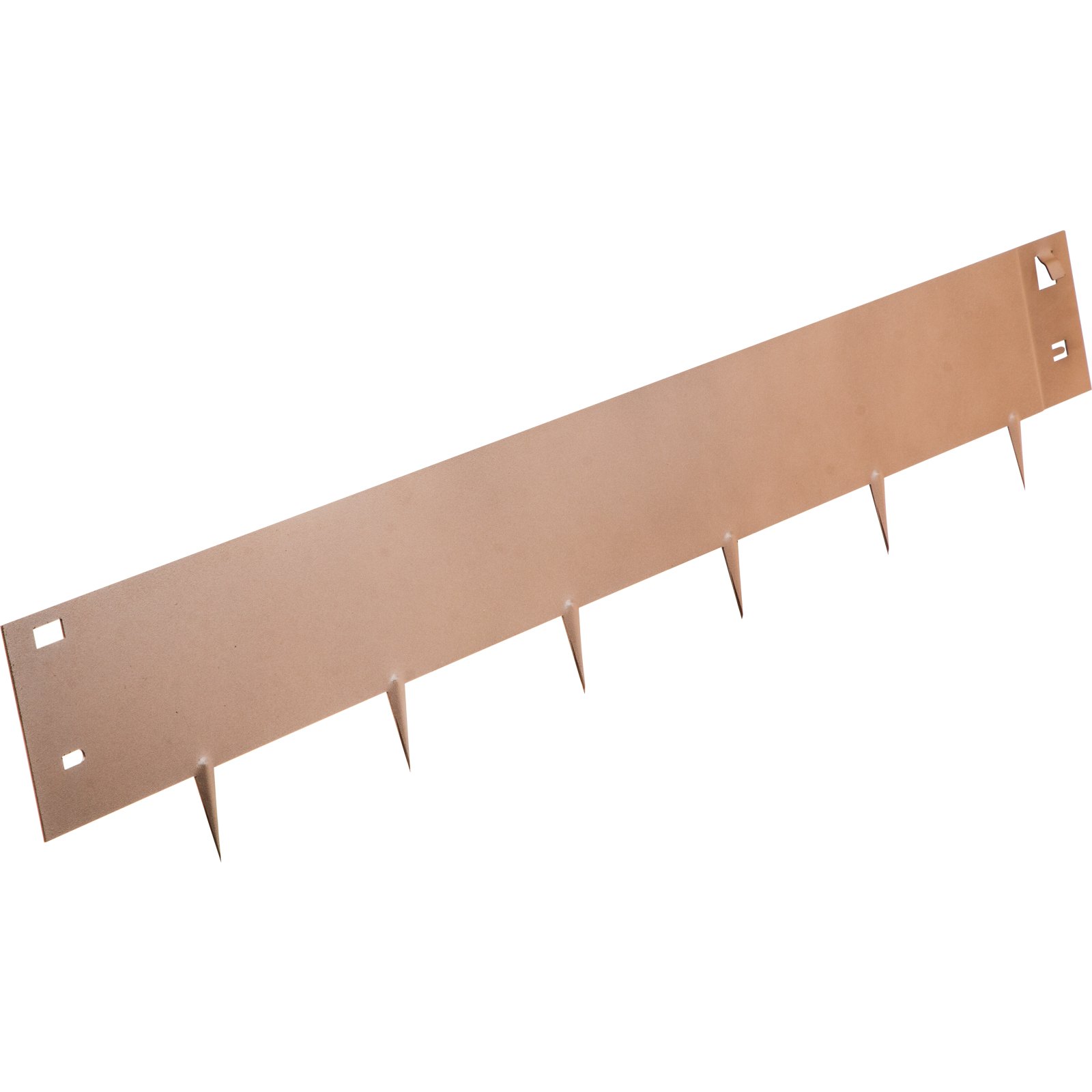 Borde de césped de acero VEVOR con pinchos para una fácil instalación del borde del jardín.