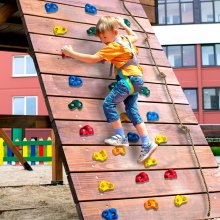 VEVOR 25 Presas de Escalada de Pared de Roca con Cuerda Anudada y Asas, Colorido