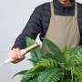 VEVOR Helechos Artificiales Paquete de 2, Helechos de Boston Artificiales Diámetro de 1143 mm con 63 Frondas Hojas de Seda y LDPE para Maceta Decoración Jardín Balcón Porche Hogar Interior y Exterior