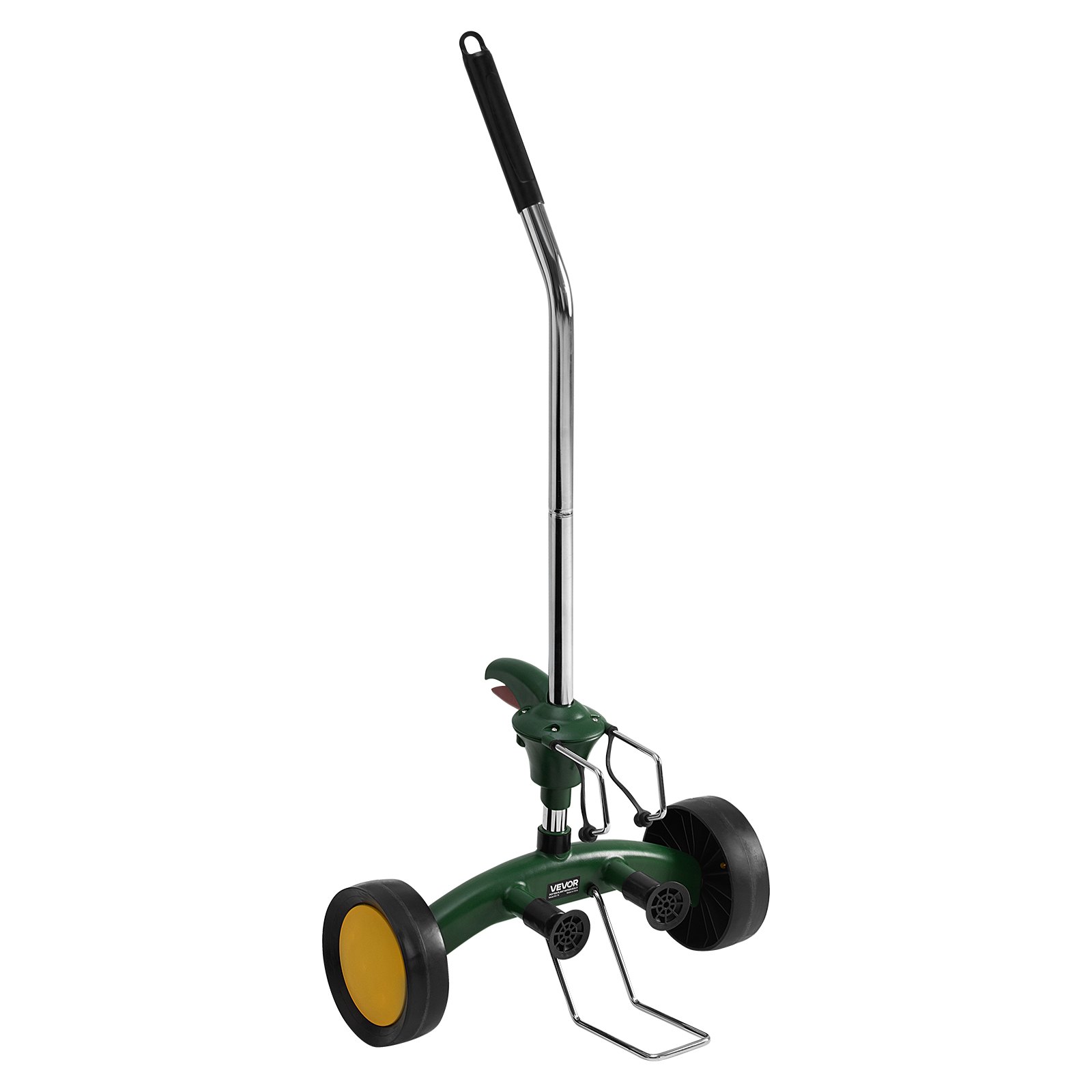 VEVOR Garden Pot Mover, Heavy Duty Plant Dolly Cart with Adjustable Grabbing Arm, Max 65 kg Weight Capacity, Potted Plant Mover Dolly with Suction Cup and Secure Lock, Fits for Indoor & Outdoor Use