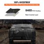 VEVOR Bolsa de Transporte de Carga 20 Pies Cúbicos, Bolsa de Transporte para Automóvil 59"x24"x24" Bolsa de Carga, Tela de PVC Impermeable 840D, Cremallera de Doble Protección con 7 Correas para Coche