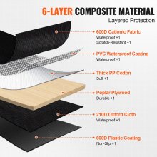 VEVOR Funda Perros Coche Impermeable 600D Cubierta de Asiento Trasero para Mascota 131 x 60 cm Protector de Asiento para Perros con Ventana de Malla Visible y Bolsillo de Almacenamiento para Coches