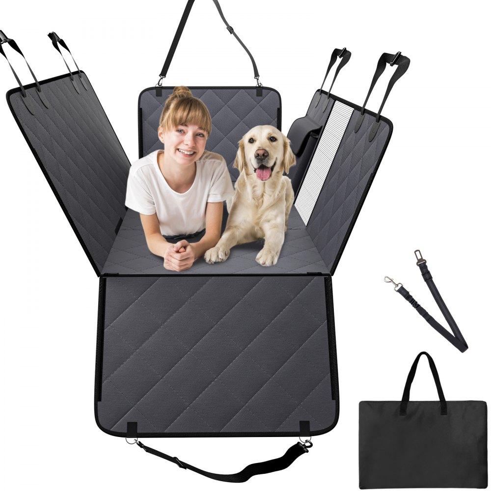 VEVOR Funda de Asiento de Coche para Perros Impermeable 1360 x 615 mm para SUV