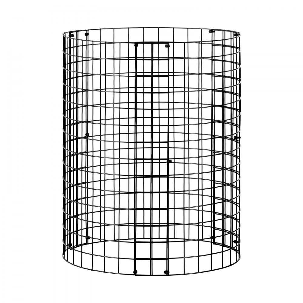 VEVOR 6-pack plant protection against animals, 32 cm diameter x 35 cm height, plant protection made of chicken wire, plant cages for outdoor plants, flowers and vegetables, keeps rabbits, chickens and squirrels away, 18-piece metal mesh
