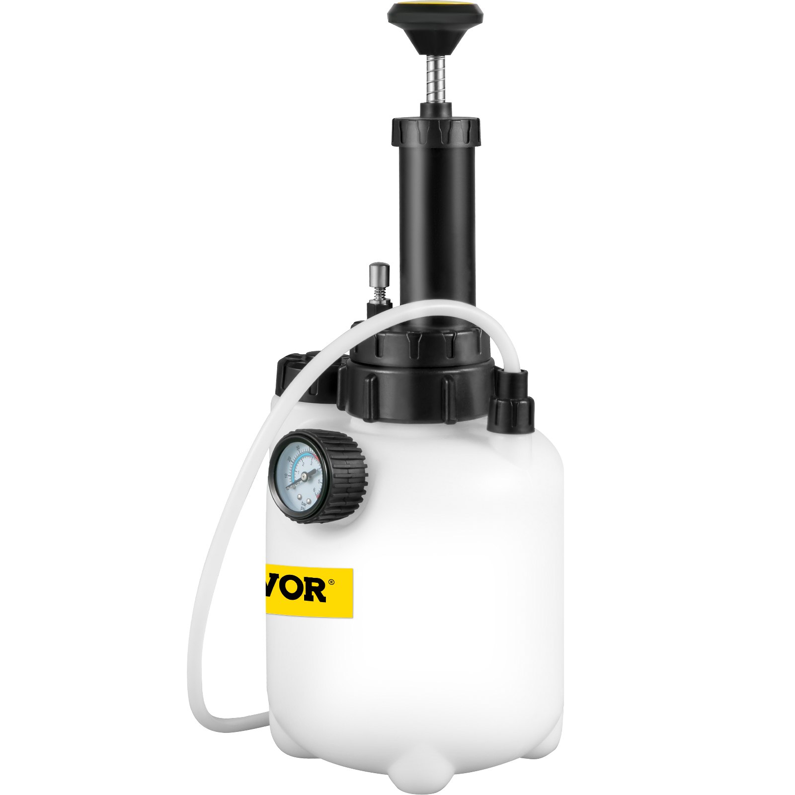 VEVOR Kit de Drenaje de Líquido de Frenos de Automóvil, Capacidad de 3L, Kit de Cambio de Aceite de Drenaje de Líquido, Material ABS, Botella de Aceite Usado de 1L, Alta Compatibilidad con Automóviles