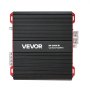 VEVOR Amplificador Monobloque para Coche de 3000 W, RMS MÁX. 1/2/4 Ohmios, Clase D, con Control Remoto de Nivel de Subwoofer, Filtro de Paso Bajo, Refuerzo de Graves y Control de Volumen, Negro