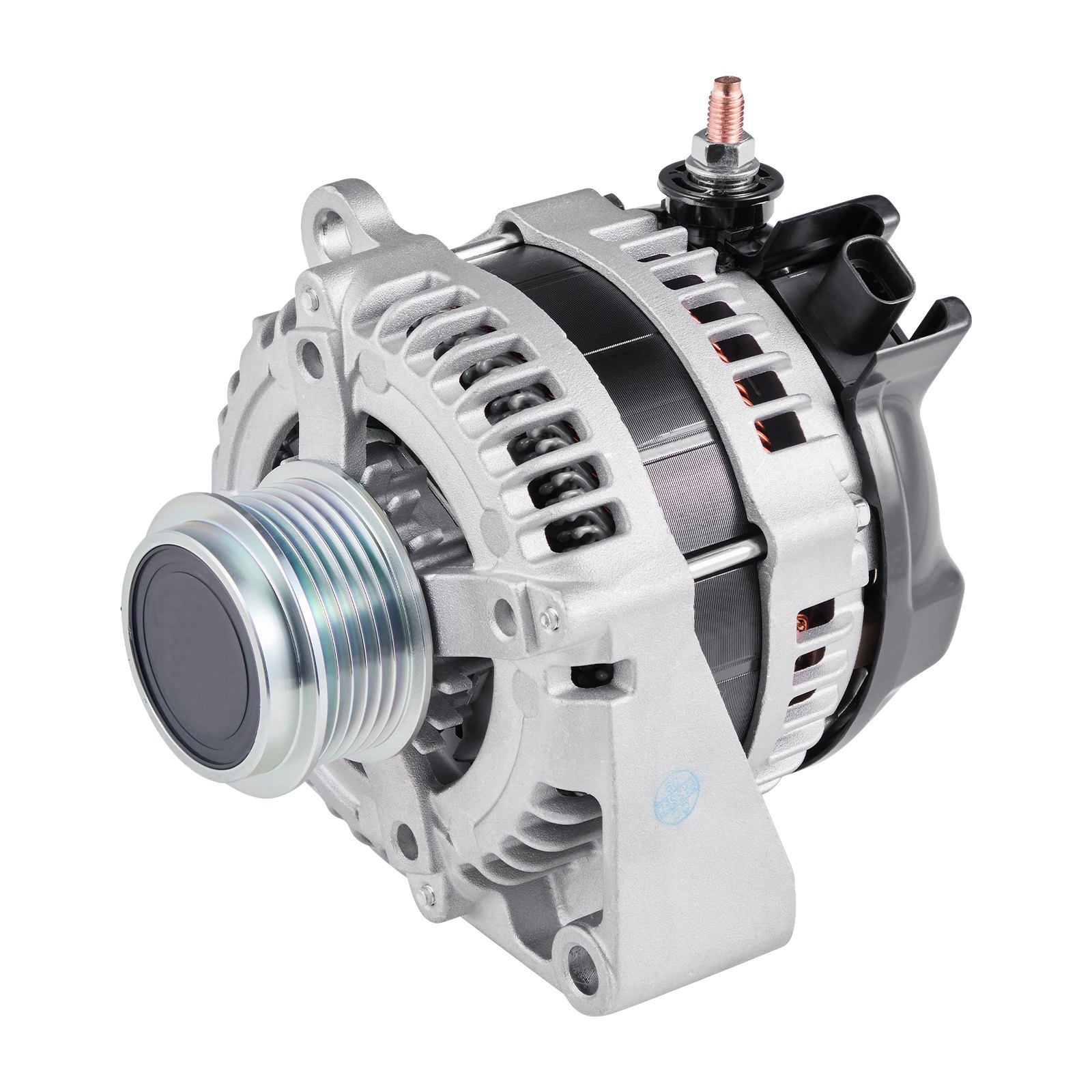 VEVOR Alternador de Coche 84143543, Compatible con Chevy Express 2500 V6 4,3 L, V8 6,0 L 2018-2019, GMC Sierra 1500 2014-2016, Yukon 2015-2019, para Automóvil 104211-8340, 22747894, TN1042119110