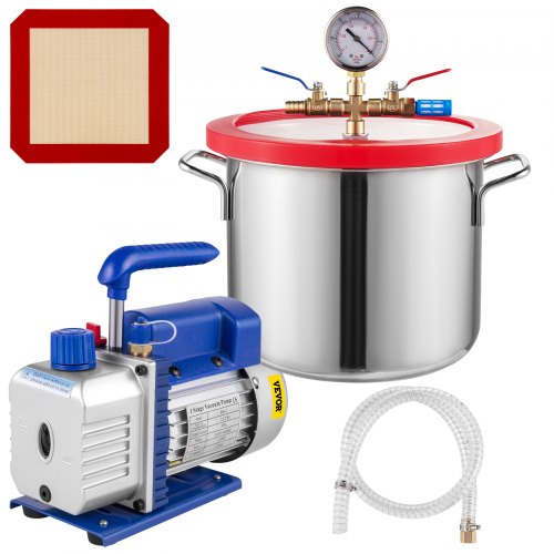 Bomba De Vacío Aire Acondicionado 3cfm 1/4hp De Etapa única Cámara De Vacío