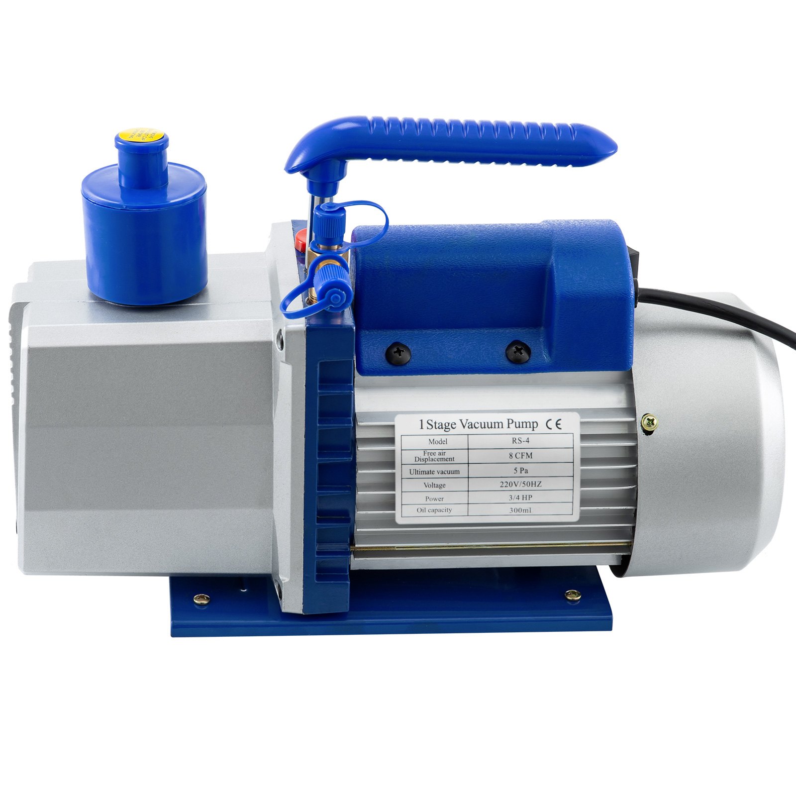 Bomba De Vacio 8cfm 3/4hp 1-etapa Para Aire Acondicionado Refrigeración De Coche