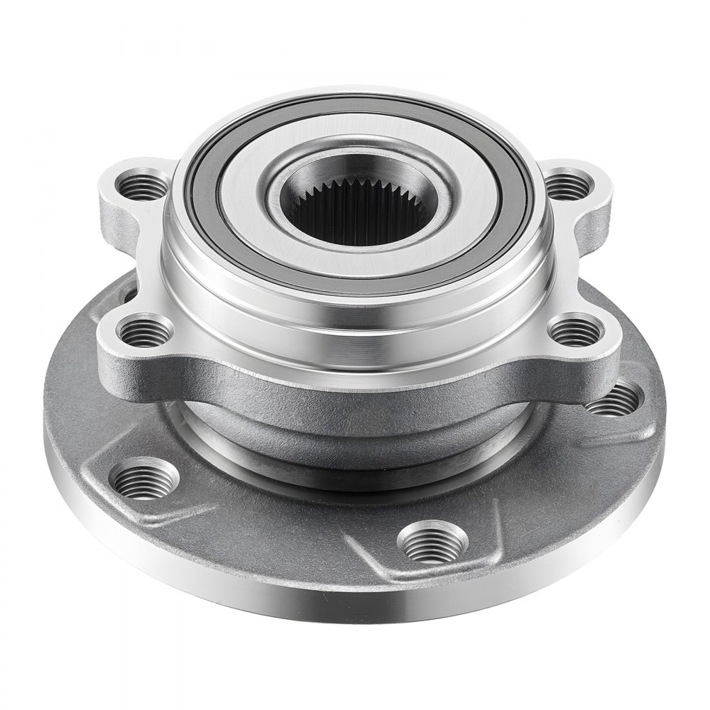 VEVOR Juego de 2 Piezas de Cojinete y Cubo de Rueda Delantera para Audi Q3 Komfort Premium Plus Sport Utility de 4 Puertas(2018) y Volkswagen Beetle Coast Convertible de 2 Puertas y 2.0 L, Plata