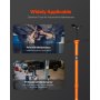 VEVOR Soporte de Gato para Polipasto de Cadena Capacidad 0,75 T y Base Redonda