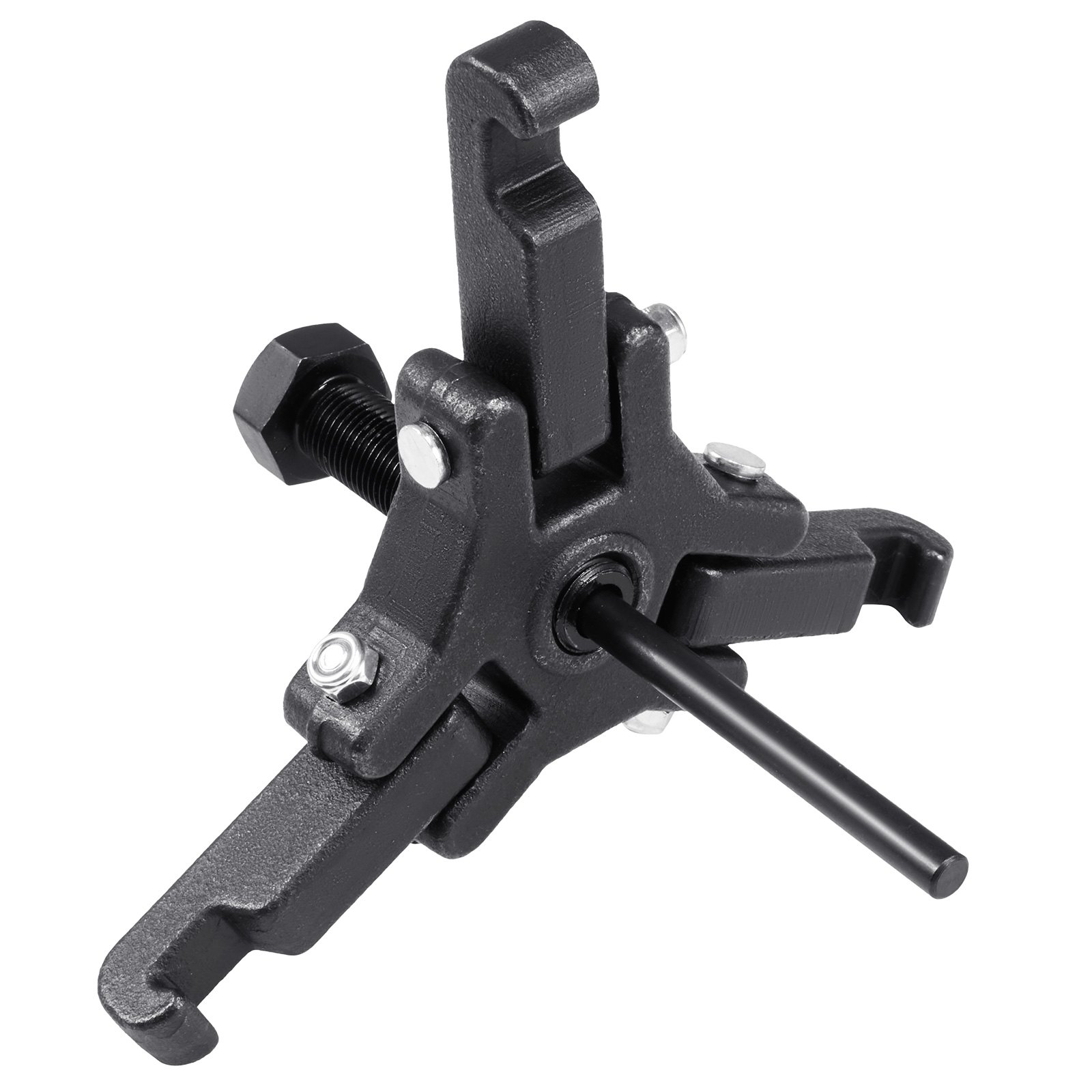 VEVOR Kit Extractor de Equilibrador Armónico Ajustable de 3 Mordazas, Compatible con la Mayoría de los Vehículos de Modelos más Recientes, con 4 Varillas de Fuerza, sin Desmontar el Radiador