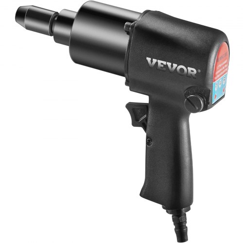 VEVOR Llave de Impacto Pistola de Clavos 660 Nm 7500 rpm Taladro Atornillador Impulsor Cuadrado 12,7 mm Atornillador Impacto para Motocicletas