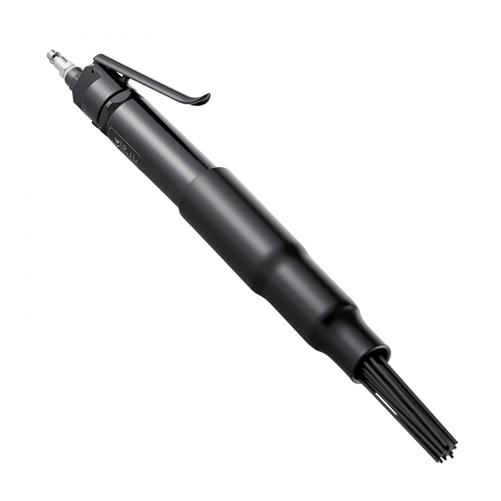 VEVOR Escarificador de Aguja de Aire de 3400 BPM para Eliminar Pintura Oxidada con Ajuste de 3 Velocidades, 19 Agujas Endurecidas, 3 Conectores de Boquilla de Aire, Compacto, con Agarre Ergonómico
