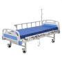 VEVOR Cama de Hospital Eléctrica de 2 Funciones, con Respaldo, Reposapiernas y Ajuste de Altura, Ruedas con Bloqueo, Colchón de Alta Densidad para Hospitalización en Easa, Capacidad de 250 kg