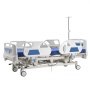 VEVOR Cama de Hospital Eléctrica de 5 Funciones, con Sistema de Cierre Centralizado y Trendelenburg, Cama Médica con Ruedas para Hospitalización en Easa, Capacidad de 250 kg, 217 x 108 x 47-76 cm