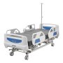 VEVOR Cama de Hospital Eléctrica de 5 Funciones, con Silla Cardíaca Función de RCP y Trendelenburg, Sistema de Cierre Centralizado con Ruedas para Hospitalización en Easa, Capacidad de 250 kg