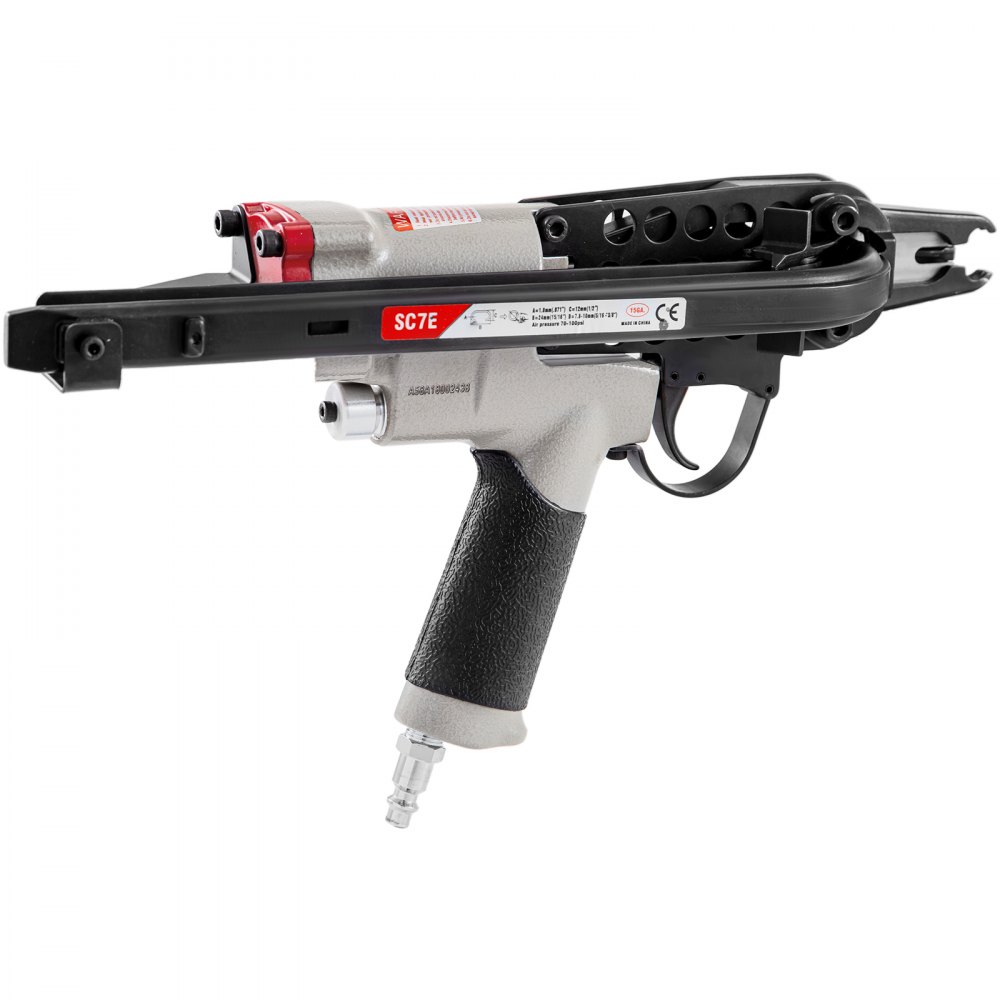 Grapadora Alicate Neumático De Anillo De Cerdo Pistola De Clavo De Anillo Sc7e