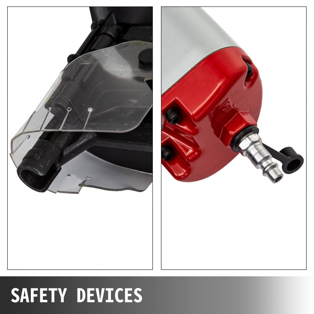 Vevor Cnr90 Grapadora Neumática 50-90 Mm Herramienta De Aire Neumático Pistola