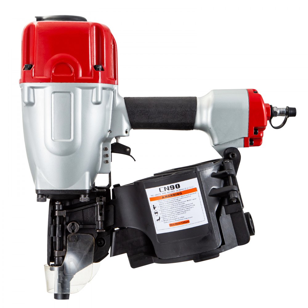Vevor Cnr90 Grapadora Neumática 50-90 Mm Herramienta De Aire Neumático Pistola