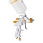 VEVOR HVLP Air Spray Gun, Gravity Feed Paint Sprayer Gun with 3 Nozzles (1.3/1.4/1.7mm), 600ml Capacity Auto Paint Sprayer with Air Regulator for Automotive Primers, Clear Coats & Topcoats