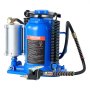 VEVOR Air Hydraulic Bottle Jack, 32 Ton (70546.9 lbs) Capacity, 255-415 mm Lifting Range, Pneumatic/Manual Heavy Duty Welded Bottle Jack with Pump for SUV, Pickup, Truck, RV, Car, Auto Repair, Blue
