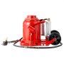 VEVOR Air Hydraulic Bottle Jack, 50 Ton (110231.5 lbs) Capacity, 265-410 mm Lifting Range, Pneumatic/Manual Heavy Duty Welded Bottle Jack with Pump for SUV, Pickup, Truck, RV, Car Auto Repair, Red