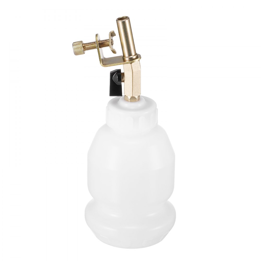 VEVOR Kit de Purga de Frenos, Extractor de Líquido de Frenos 3 L con Botella de Recarga de Sifón 1 L y 13 Conectores de Manguera, con Manguera de Silicona Extendida y Manija, 265 x 190 x 265 mm