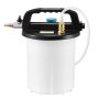 VEVOR Kit de Purga de Frenos, Extractor de Líquido de Frenos 3 L con Botella de Recarga de Sifón 1 L y 13 Conectores de Manguera, con Manguera de Silicona Extendida y Manija, 265 x 190 x 265 mm