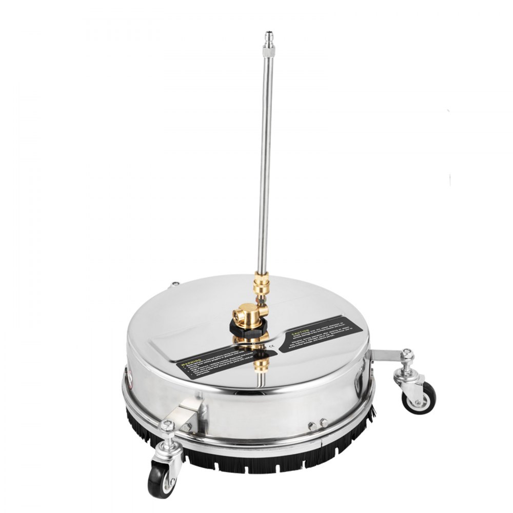 VEVOR Limpiador de Superficies a Presión 4000 psi 15 x 35 cm Acero Inoxidable