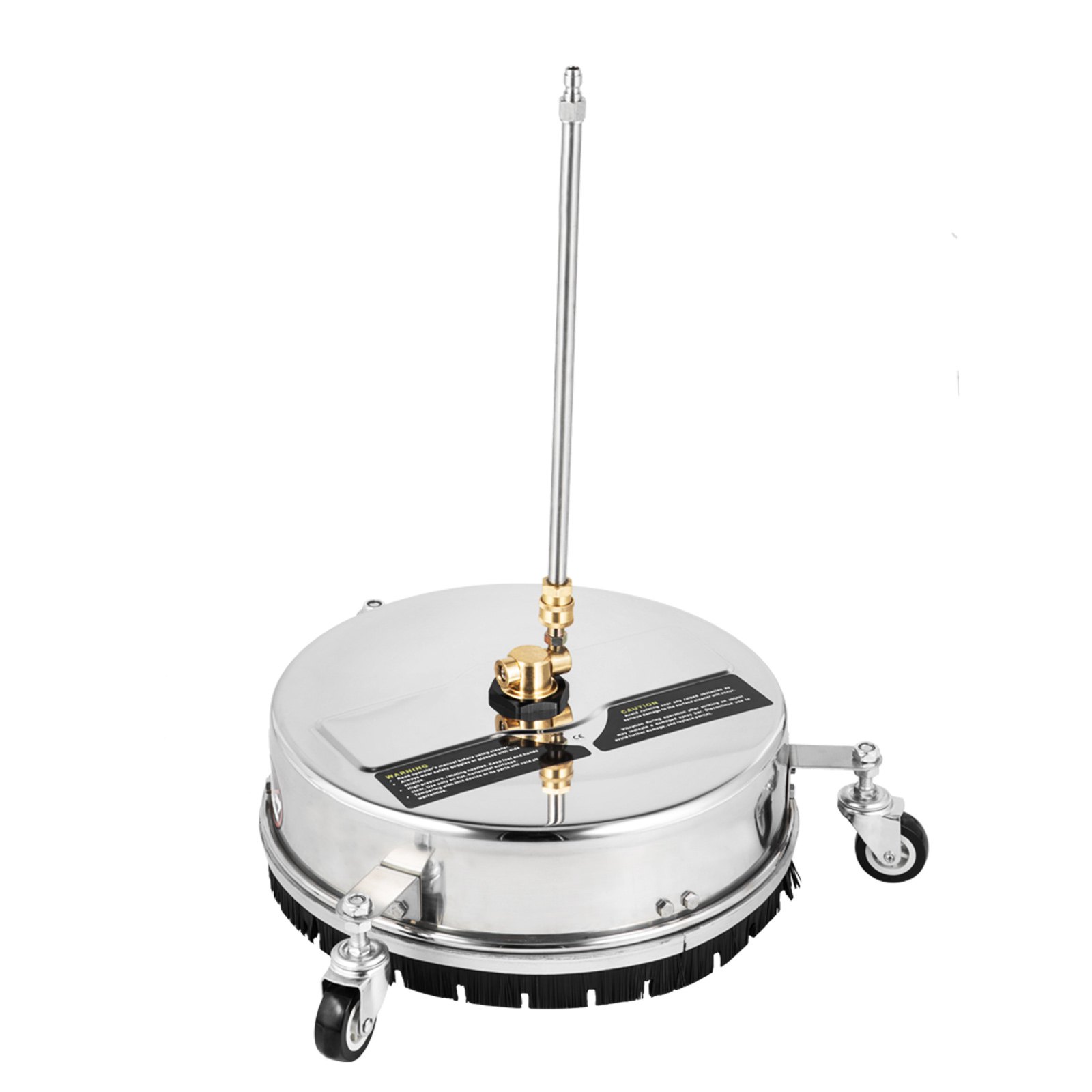 VEVOR Limpiador de Superficies a Presión 4000 psi 15 x 35 cm Acero Inoxidable