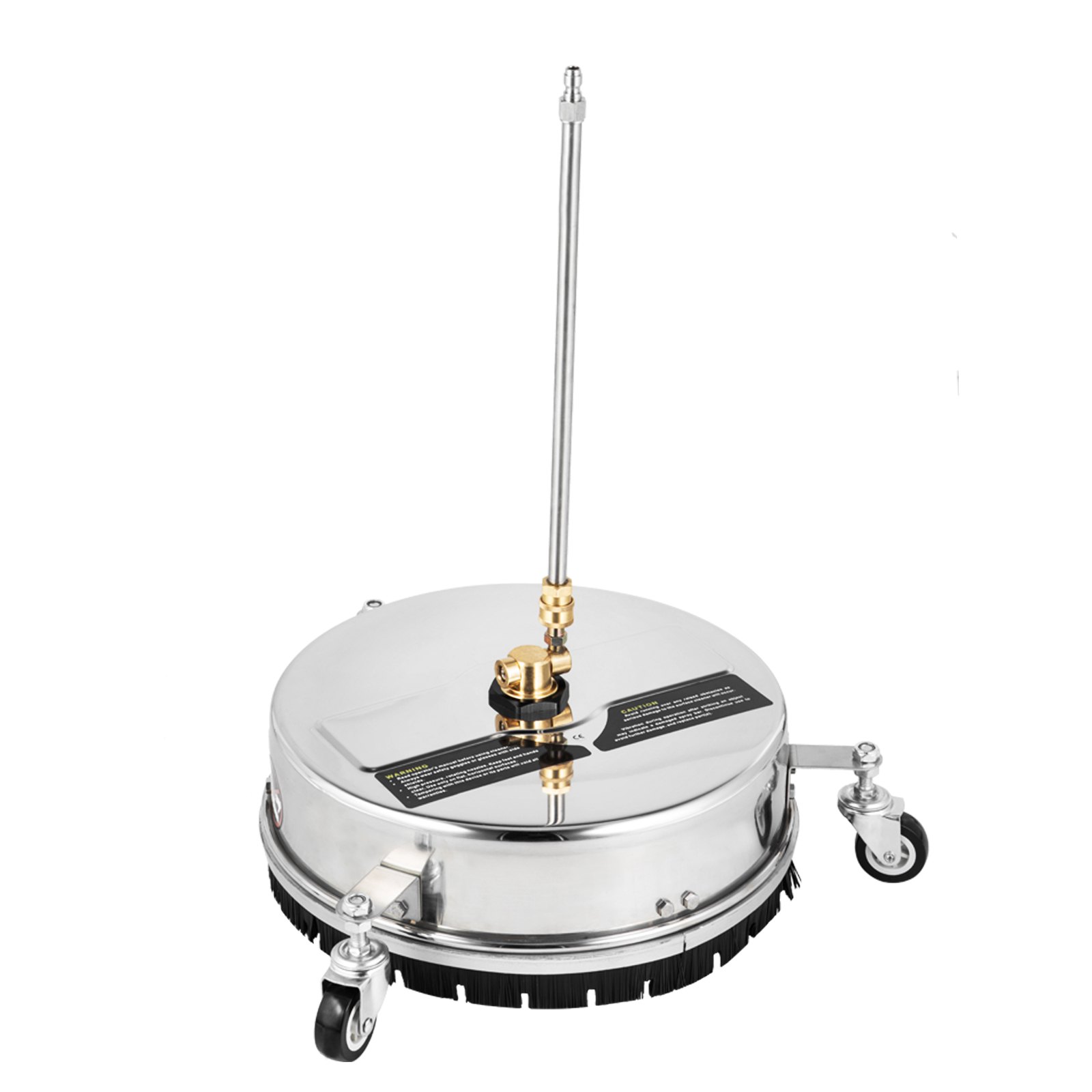 VEVOR Limpiador de Superficies a Presión 4000 psi 15 x 35 cm Acero Inoxidable
