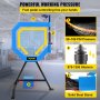 Martillo cepillador VEVOR con control de pedal, 50-100 psi, 875-1350 golpes/min.