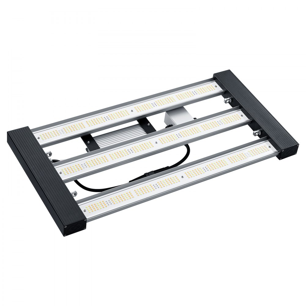 VEVOR Lámpara de Crecimiento LED para Cultivo, 200 W, Espectro Completo 400-740 nm, para Plantas de Interior en Carpa de Cultivo de 60x60 cm, brillo ajustable, para Germinar Semillas de Hortalizas
