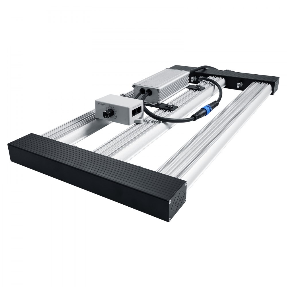 VEVOR Lámpara de Crecimiento LED para Cultivo, 200 W, Espectro Completo 400-740 nm, para Plantas de Interior en Carpa de Cultivo de 60x60 cm, brillo ajustable, para Germinar Semillas de Hortalizas