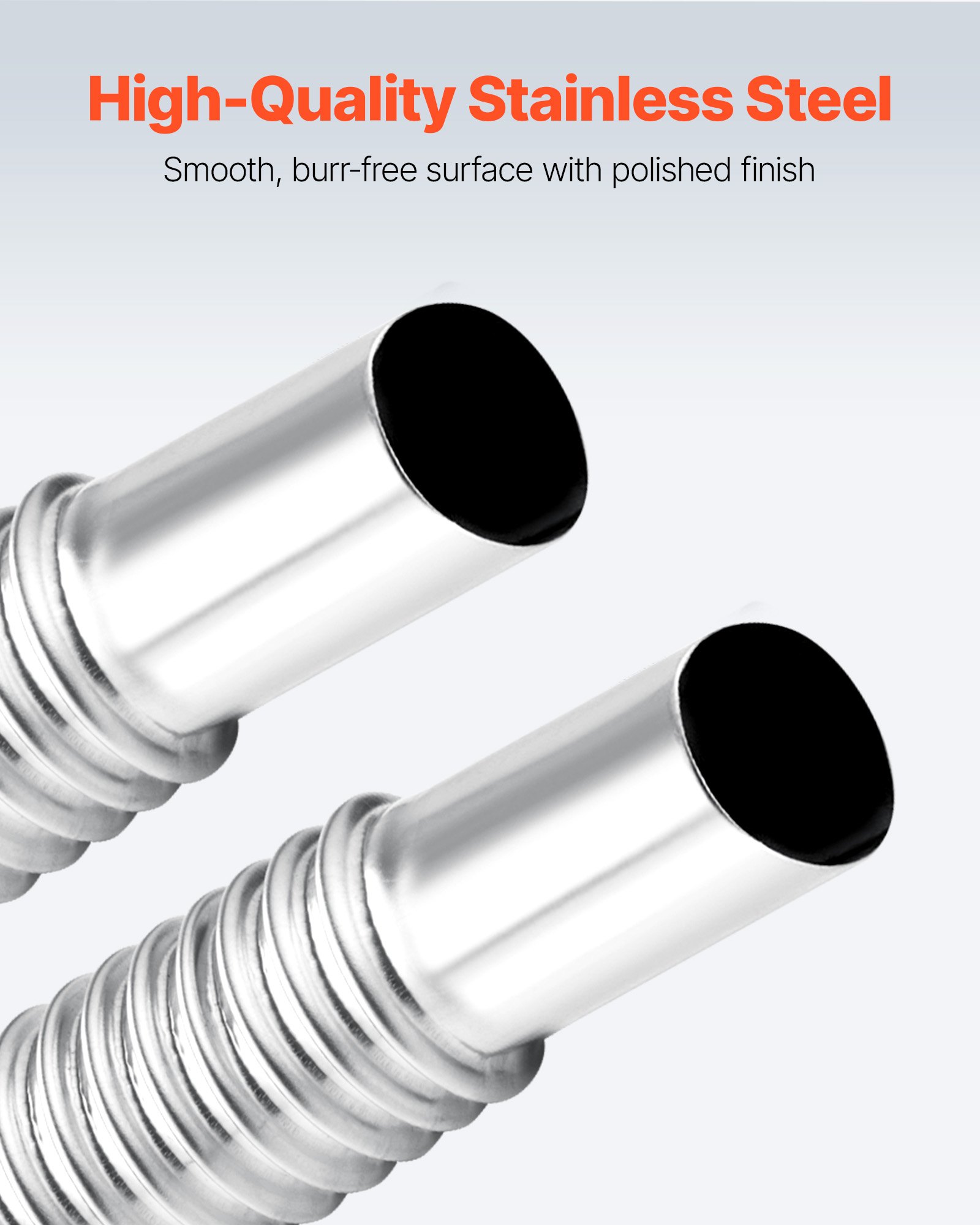 VEVOR Exhaust Pipe Tube Elbow Connector, 25mm Diesel Heater Exhaust Elbow, Stainless Steel Windproof Cap Gas Water Heater 4 Clamps for 2KW 5KW 8KW Diesel Heater, Diesel Heaters Exhausts Elbows