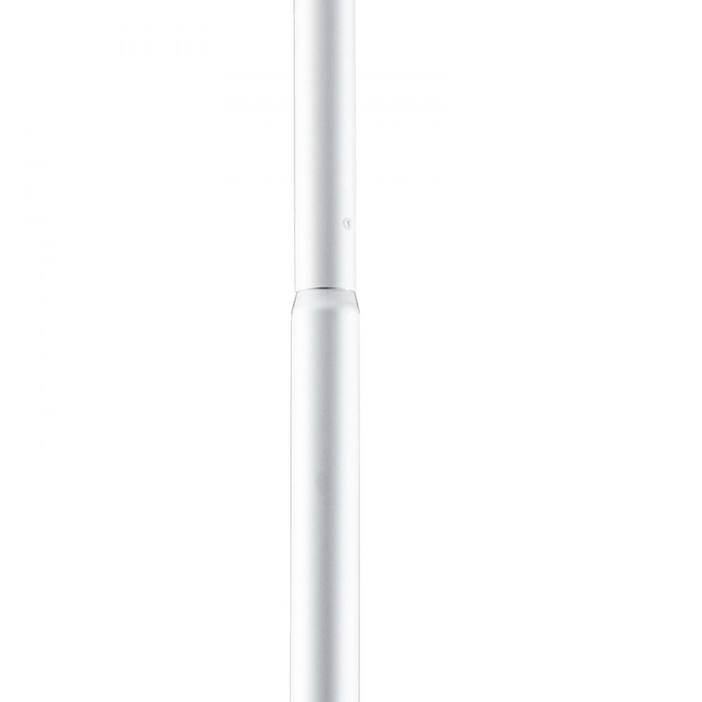 VEVOR Mástil de Bandera para Exterior 6,09 m, Asta para Bandera de Aluminio Modular, Metal Reforzado Base de Fijación, Kit Completo de Instalación, para Fiesta Eventos Actividades, Color Plateado