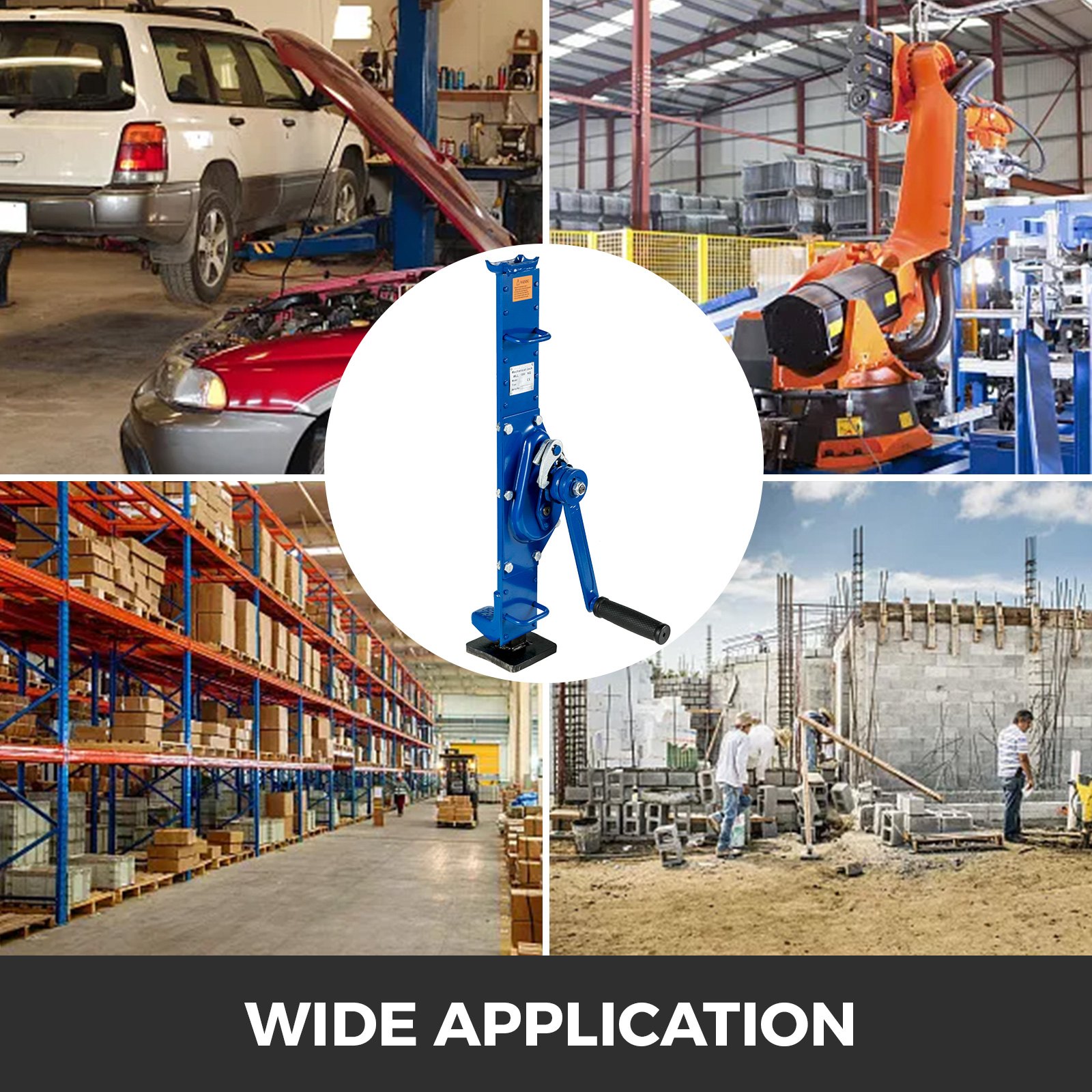 1.5t Gato Para Remolque Mecánico De Mano Punto De Partida Bajo