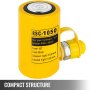 VEVOR Gato Hidraulico Botella 10 T/22000 LBS, Gato Hidraulico para Coche Golpe de Carnero 50 mm/2 pulgadas, Gato Hidraulico Carretilla Altura 104 mm/4 pulgadas, Gato Hidráulico Chapista 5 kg/11 lbs