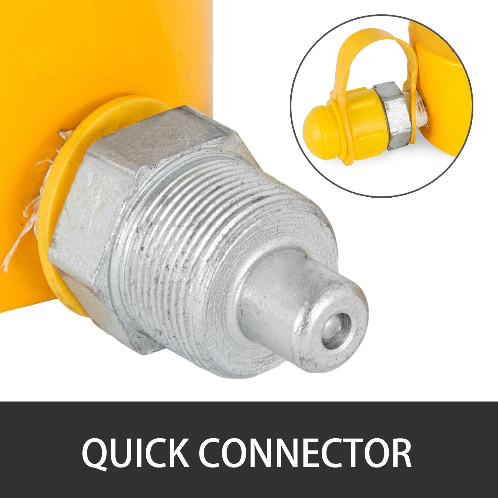 10t 10mm Cilindro Hidráulico Gato Hidraulico Profesional Bomba De Presión