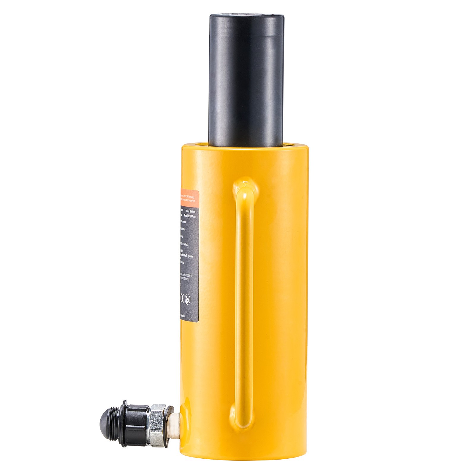 VEVOR Gato de Cilindro Hidráulico Simple Efecto 20T 150mm Cilindro de Elevación
